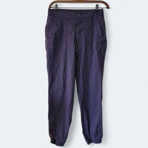 Vina Grey Nylon Athletic Track Pants S